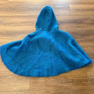 Hooded Cape with Rose Fastener